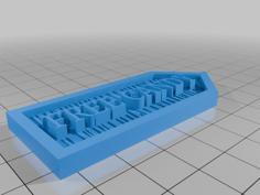 Free Candy Halloween Sign 3D Printer Model