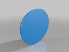 Bowling Ball Ring For Matt 3D Printer Model