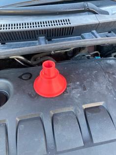 Toyota Corolla Oil Funnel 3D Printer Model