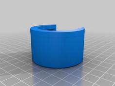 Soft Tape Measure Spool- NO Glue 3D Printer Model