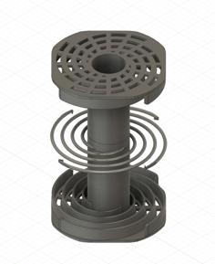 Spiral For Paterson Developer Tank 13×18 (5×7″) 3D Printer Model