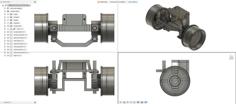 Eixo Direcional Fiat Uno Roma Brinquedos 3D Printer Model