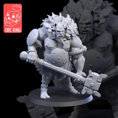 Orc King Patreon “Ogre Boss” Sample 3D Printer Model