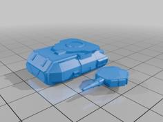 LTV-2 Hover Tank 3D Printer Model