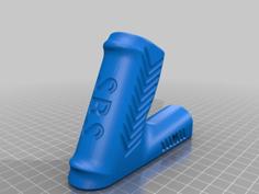 Front Grip Resized For Caliburn 3D Printer Model