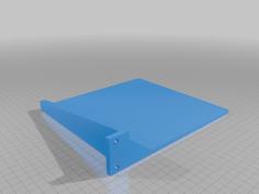 Half Rack Shelf 3D Printer Model