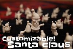 Customizable Santa Claus (random Also!) 3D Printer Model