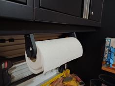 Garage Paper Towel Holder 3D Printer Model