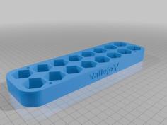 Vallejo Paint Tray 3D Printer Model