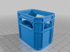 Beer Crate Battery Holder 3D Printer Model