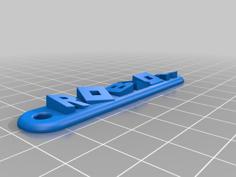 Roblox Keychain With Wacky Tilted Characters 3D Printer Model