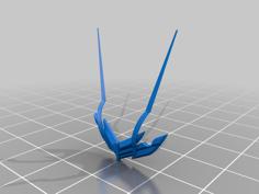 Gundam Astray Sengoku V Fin 3D Printer Model