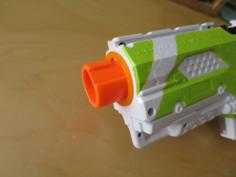 Updated Nerf Barrel Spacer 3D Printer Model