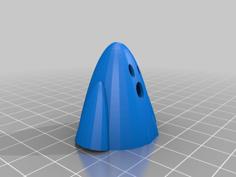 Candle Ghost Halloween 3D Printer Model