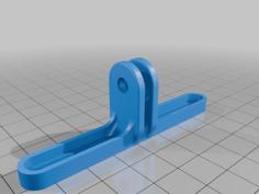 GoPro Screw Rail M4 3D Printer Model