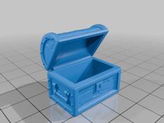 Chest Token For Looted Chests 3D Printer Model