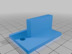 Sliding Door Floor Guide 3D Printer Model