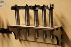 Laser Cut Forestry Drill Wall Mount