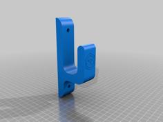 Notebook Wall Stand 3D Printer Model