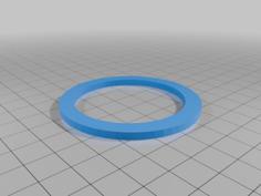 Tpu Ring For Pond Filter. 48+mm Inside Diamiter 3mm Thickness 3D Printer Model