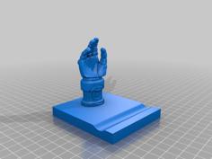 Right Hand Of Doom Pen/Phone Holder 3D Printer Model