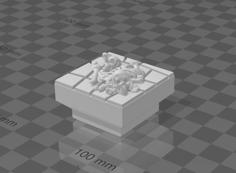 Basic Dungeon Floor 02b (Dungeon Blocks Compatible) 3D Printer Model