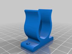 Funky Broom Holder 3D Printer Model