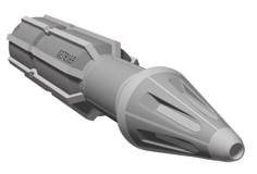 Spatial Torpedo- Star Trek Enterprise 3D Printer Model