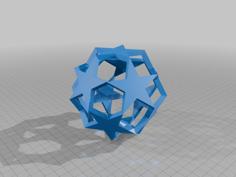 STEWART STAR DODECAHEDRON 3 3D Printer Model