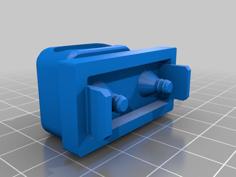 2040 USB/Tweezer Holder 3D Printer Model