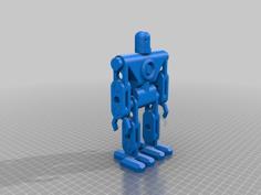 Jimbo The Robot 3D Printer Model