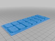 Rummikub Mini 3D Printer Model