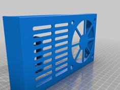 Anycubic Kobra 2 Max PSU Cover For 92mm Fan 3D Printer Model