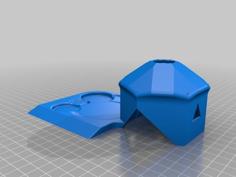 Turtle/Lizard House With Water Bowl 3D Printer Model