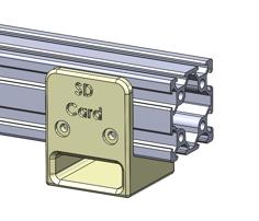 Tronxy Xy-2 Pro SD Extender Housing 3D Printer Model