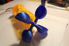 Anemometer System 3D Printer Model