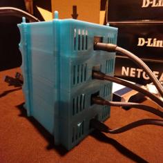 LaCie Mobile Drive 5 TB Tower Rack 3D Printer Model