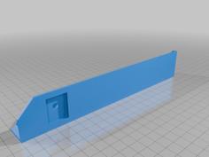 Tablet Stop For IKEA BROR Shelving System 3D Printer Model