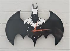 Laser Cut Batman Clock