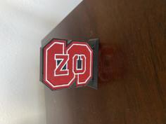 NC State Table Logo 3D Printer Model