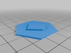 NFC Tag For Blockchain Wallets 3D Printer Model