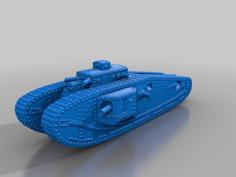 Mark 8 International (Liberty) Heavy Tank 3D Printer Model