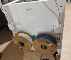 UltiMaker S5 Dual Spool Holder 3D Printer Model