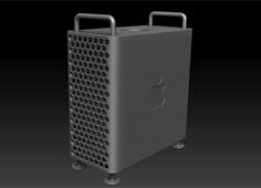 Mac Pro 2019 (1:2 Scale – STEP) 3D Printer Model