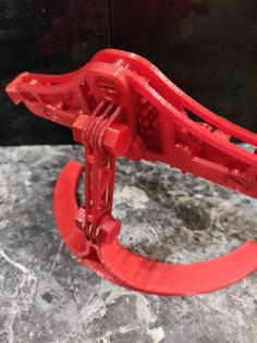 Mechanical Phone Stand – Remix For Wider Phones 3D Printer Model