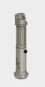 Modular Lightsaber V.1 3D Printer Model