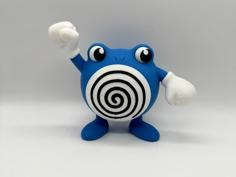 Poliwhirl Multicolor 3D Printer Model