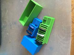 SD/microSD Card Holder 3D Printer Model