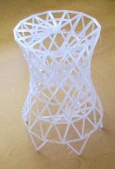 Hyperboloid Dice Tower 3D Printer Model