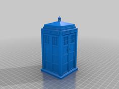 A Certain Blue Police Box 3D Printer Model